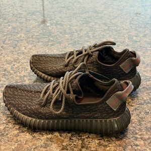 Adidas Yeezy Boost 350 Womens/Mens Black/Grey Sneakers